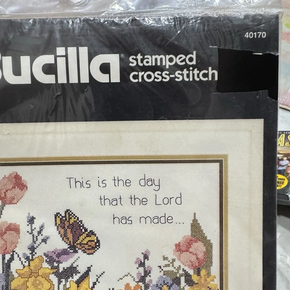 Bucilla vtg stamped